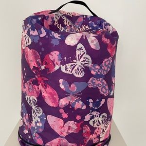 Kids LL Bean Sleeping Bag Butterflies 40 deg